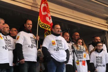 Les Goodyear avec Michael Wamen