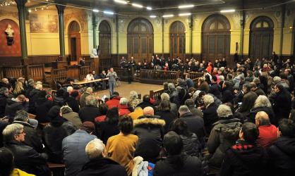 Première réunion des Collectifs « Goodyear » de la région parisienne en soutien aux huit salariés condamnés Bourse du travail