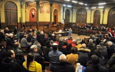 Première réunion des Collectifs « Goodyear » de la région parisienne en soutien aux huit salariés condamnés Bourse du travail