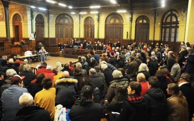 Première réunion des Collectifs « Goodyear » de la région parisienne en soutien aux huit salariés condamnés Bourse du travail