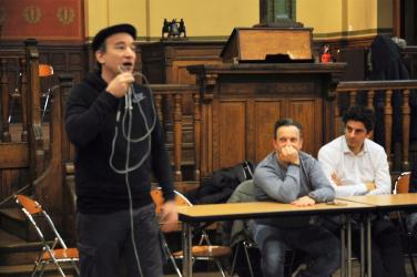 Yann Le Merrer militant Sud Poste 92 révoqué de la fonction publique pour des faits strictement syndicaux en Janvier 2015