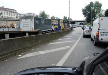 Jour de Grêve Sncf saturation du périphérique Parisien