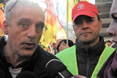 Philippe Poutou syndicaliste Cgt de Ford
