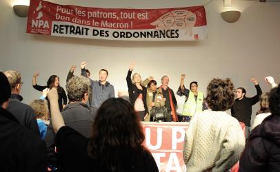 L'internationale meeting du NPA Paris