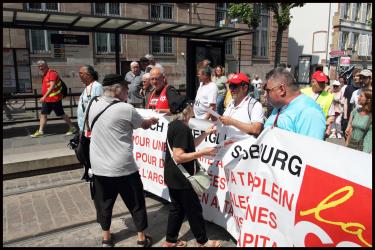 Manifestation du 6 juin à Strasbourg