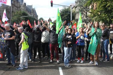 Marche contre le racisme, les violences policières et pour l'égalité à Strasbourg