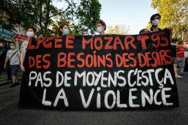 FRANCE - SOCIAL - LABOUR - DEMONSTRATION - JOINT TRADE UNION DEMONSTRATION