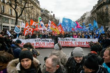 FRANCE - SOCIAL - DEMONSTRATION AGAINST PENSION REFORM
