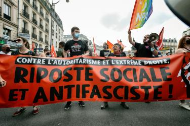 FRANCE - SOCIAL - DEMONSTRATION AGAINST FAR-RIGHT IDEAS