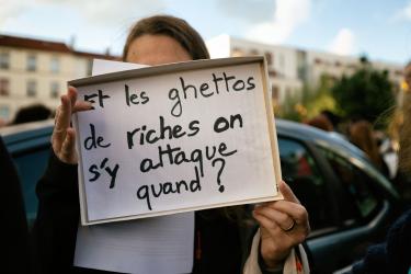 FRANCE - SOCIAL - RALLY AGAINST THE WALL OF SHAME AND DISPLACEMENT OF DRUG USERS AT PORTE DE LA VILLETTE
