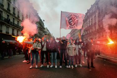 FRANCE - SOCIAL - DEMONSTRATION AGAINST VIOLENCE AGAINST WOMEN