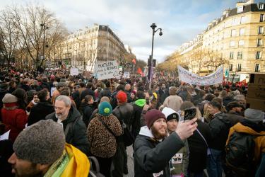 FRANCE - SOCIAL - DEMONSTRATION AGAINST PENSION REFORM