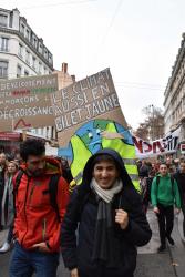 Marche climat 8 décembre 2018 Lyon