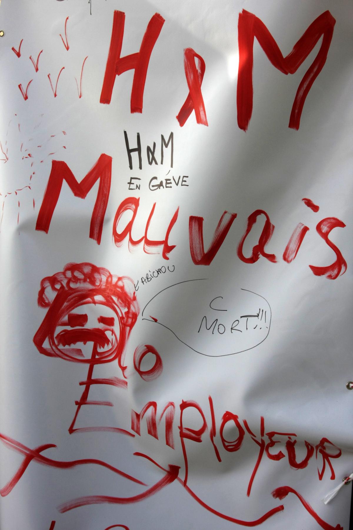 H et M mauvais employeur