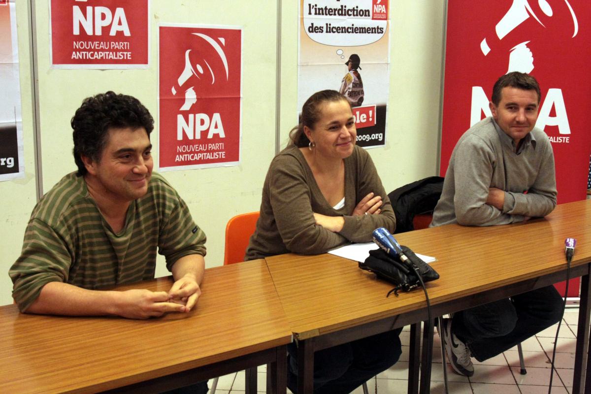Pierre François Grond, Myriam Duboz et Olivier Besancenot