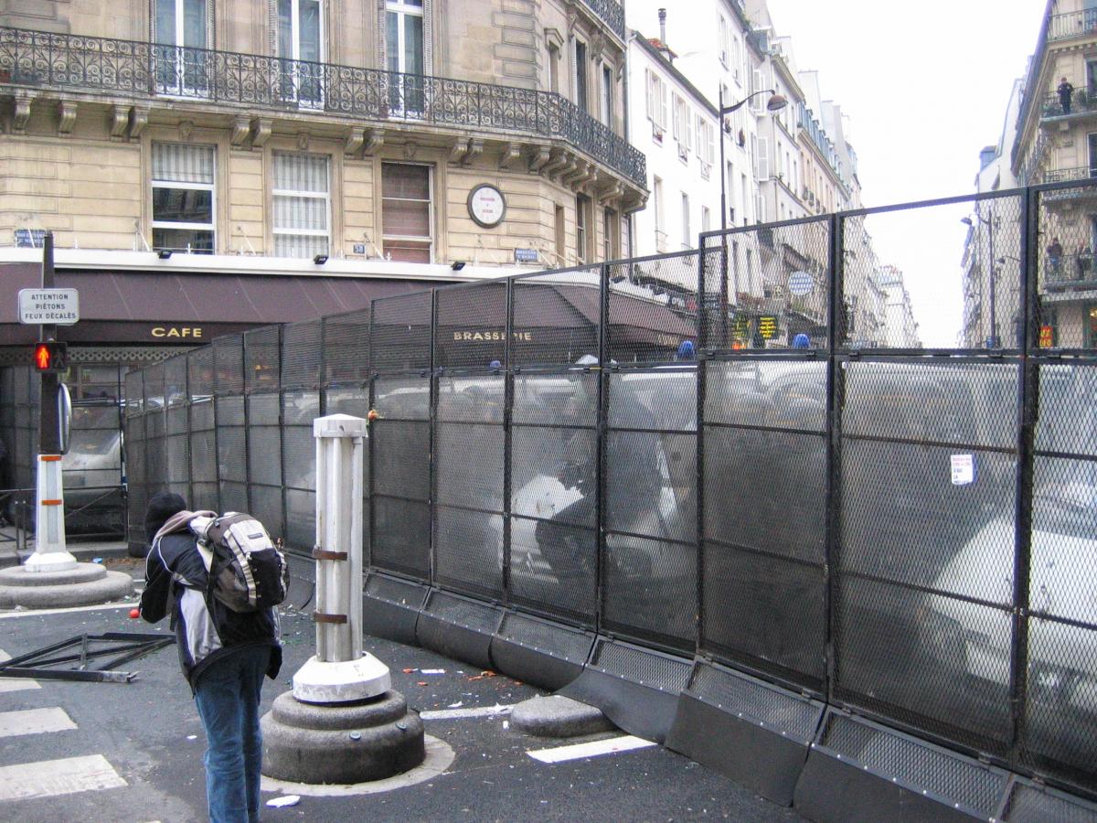 Mouvement contre le CPE. Manifestation parisienne du 21 mars.