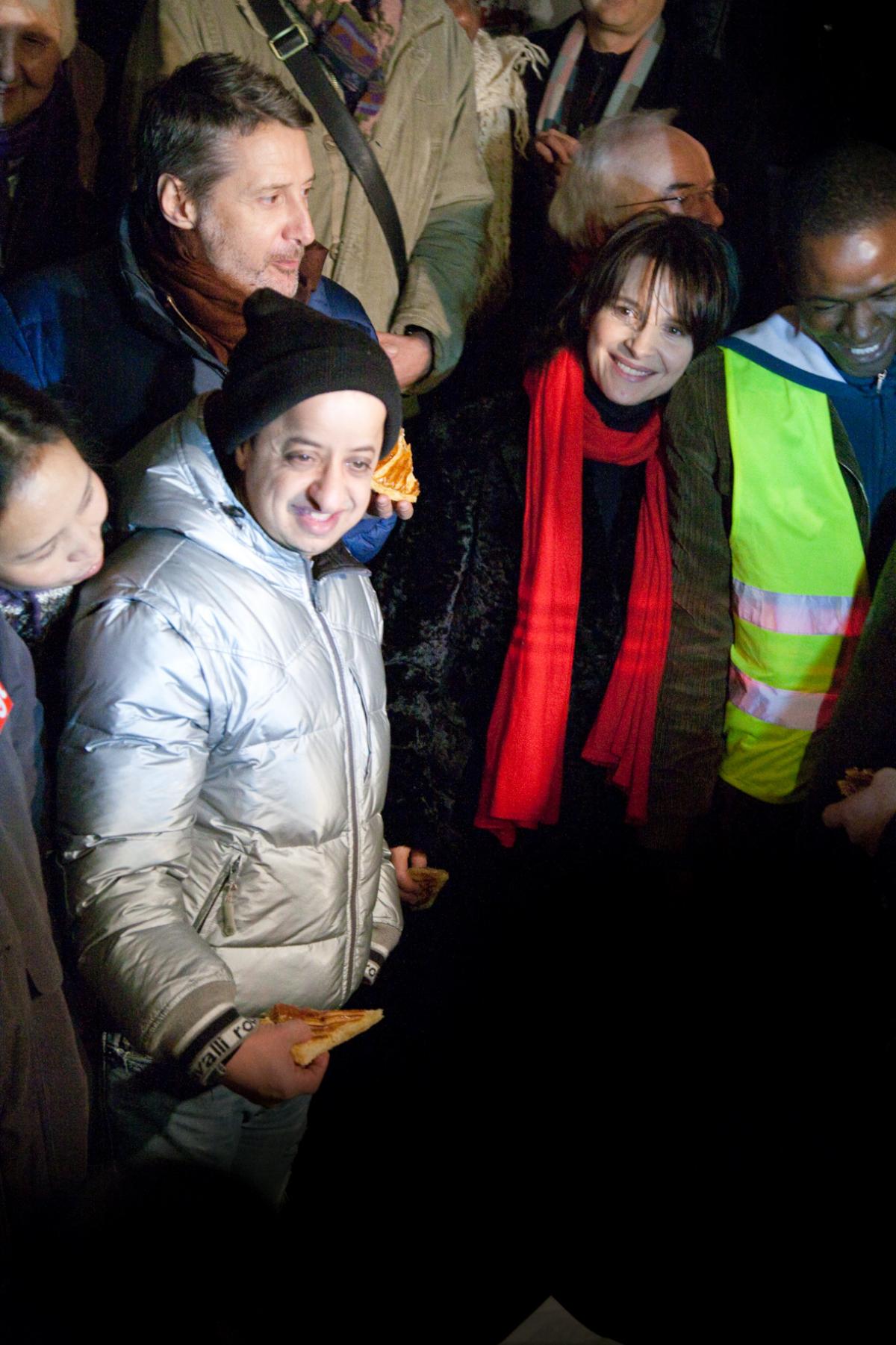 Galette des rois solidaire des travailleurs sans papiers (Paris 6eme)