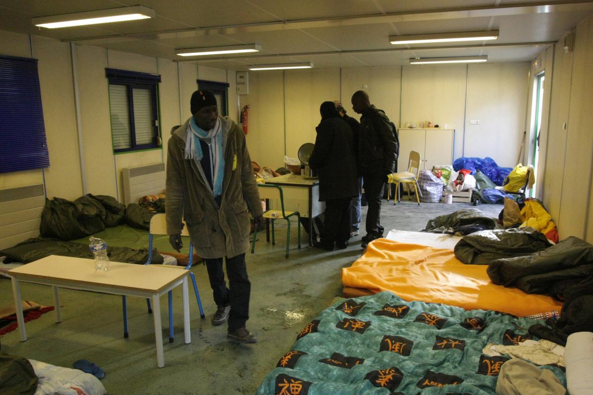 Le bungalow provisoire pour accueillir les expulsés