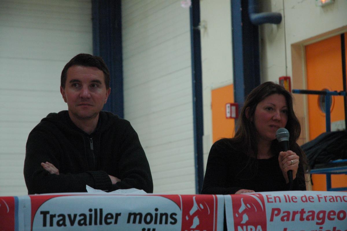 Intervention de la Syndicaliste Poste, candidate aux Régionales en Essonne.