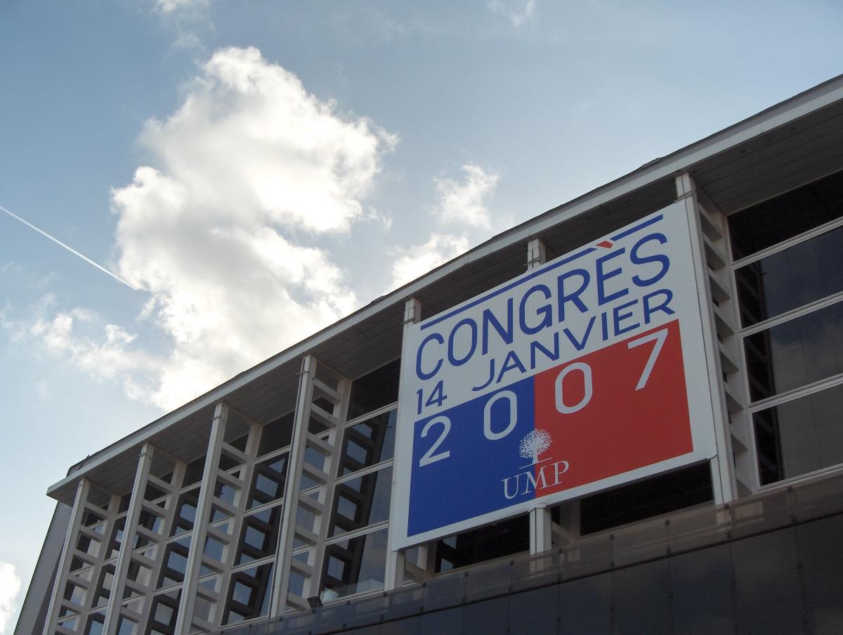 Affiche congrès UMP 14 janvier 2007