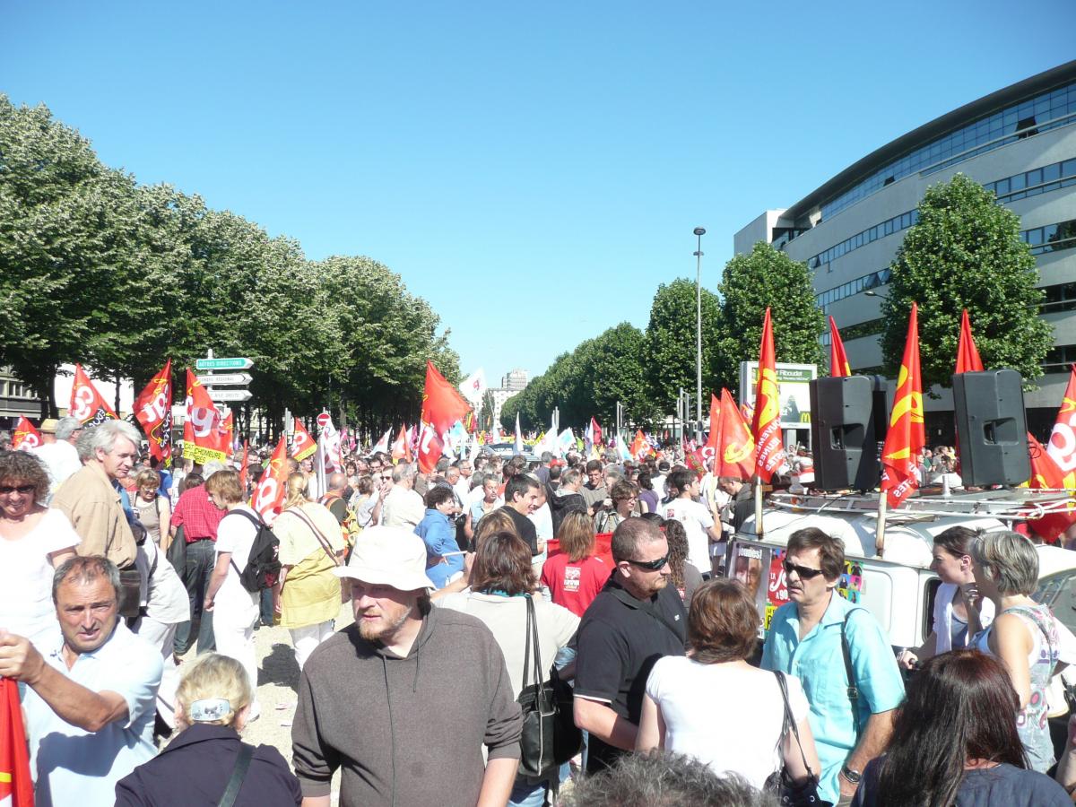 Manifestation retraites Rennes