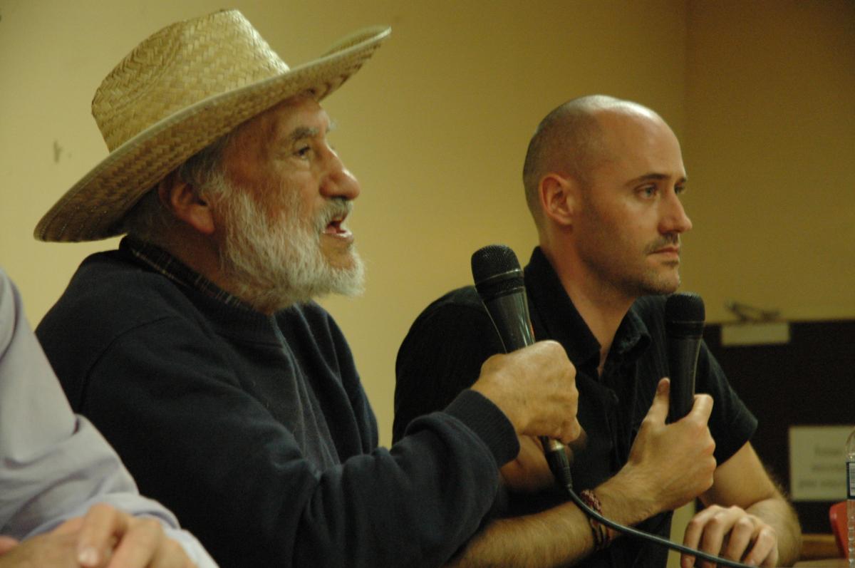 Hugo Blanco directeur du journal, Lucha Indígena.