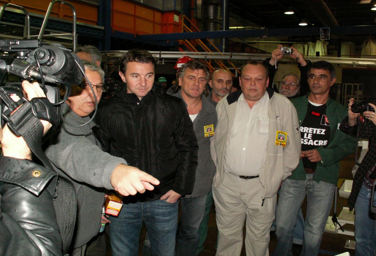 visite de l'usine FRALIB