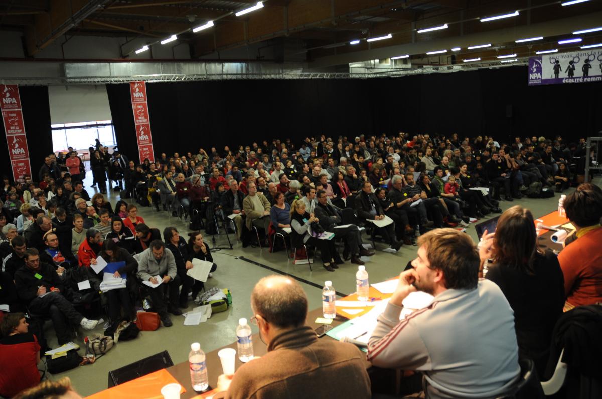 la salle du 1er Congrès vu de la tribune