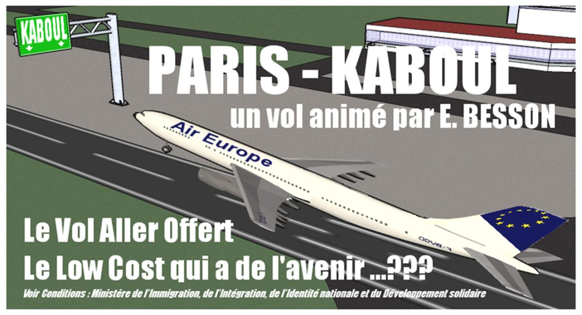 pancarte - anti politique d'Eric Besson et son ministère de l'immigration
