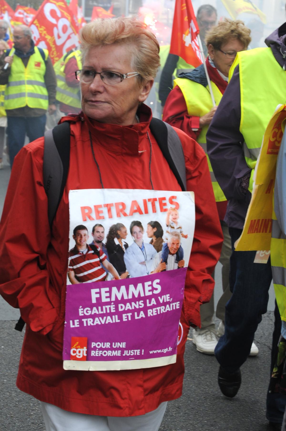 retraitée Cgt