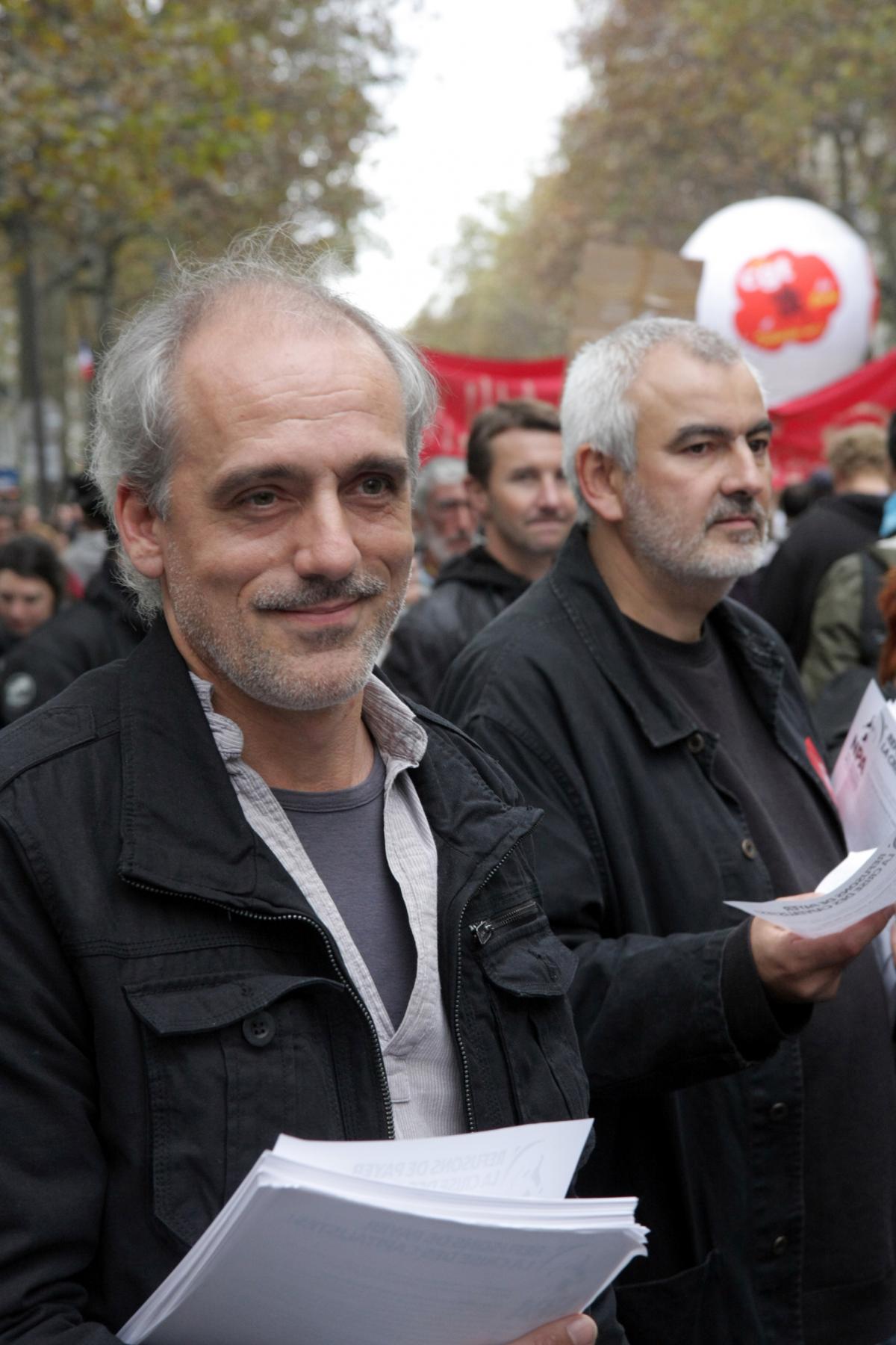 Philippe Poutou au point fixe du NPA