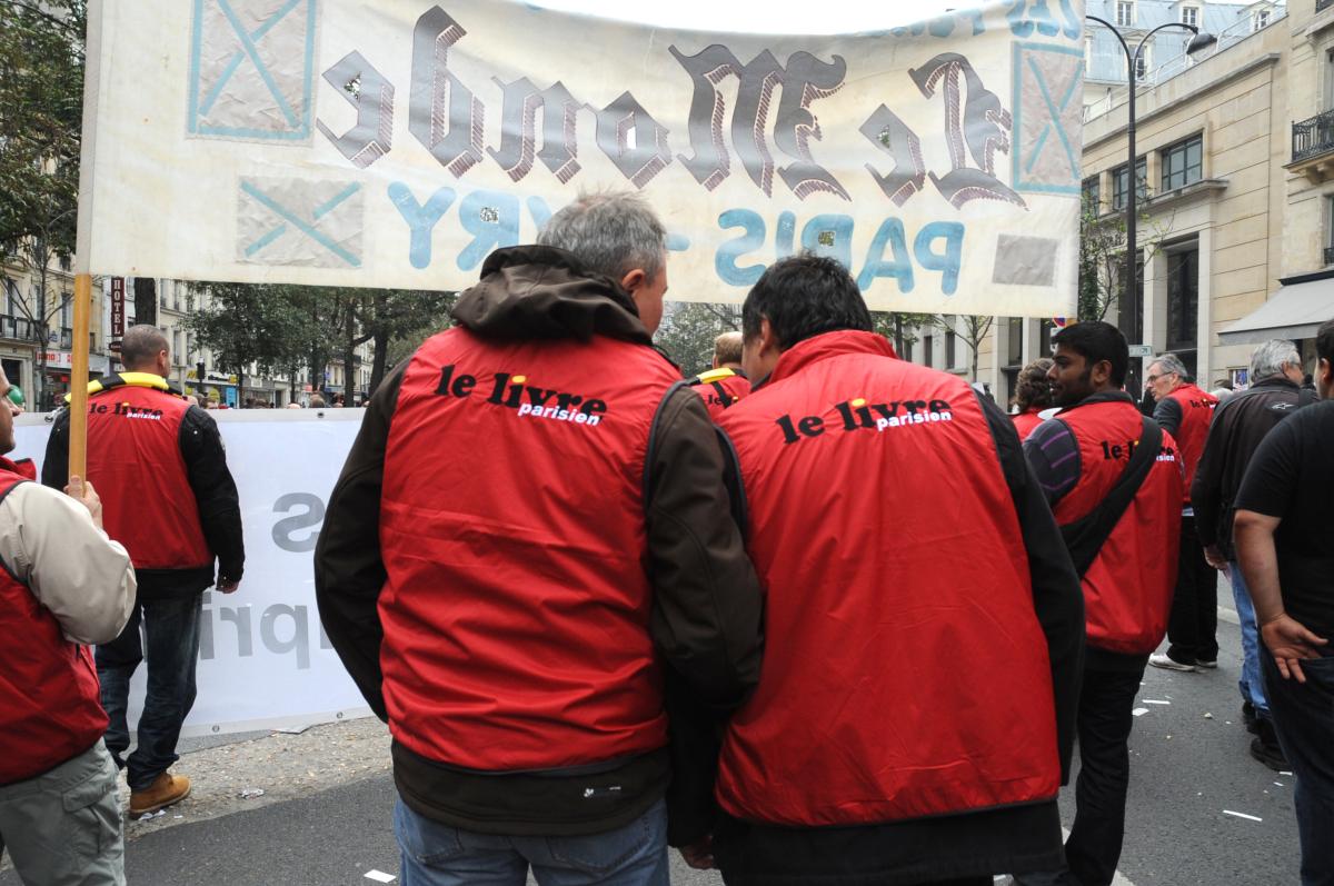 Dossards du Livre Parisien Cgt