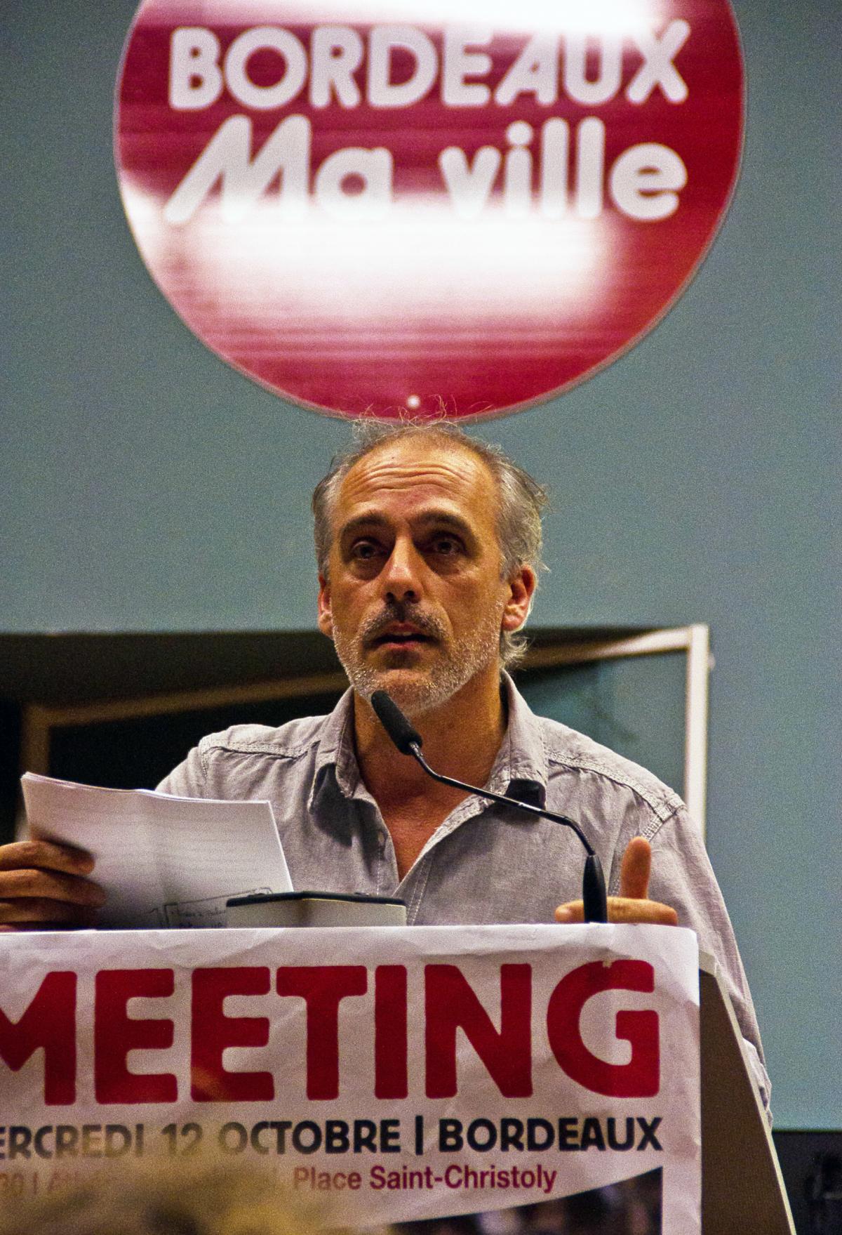 Meeting Philippe Poutou 12 oct 2011 Bordeaux