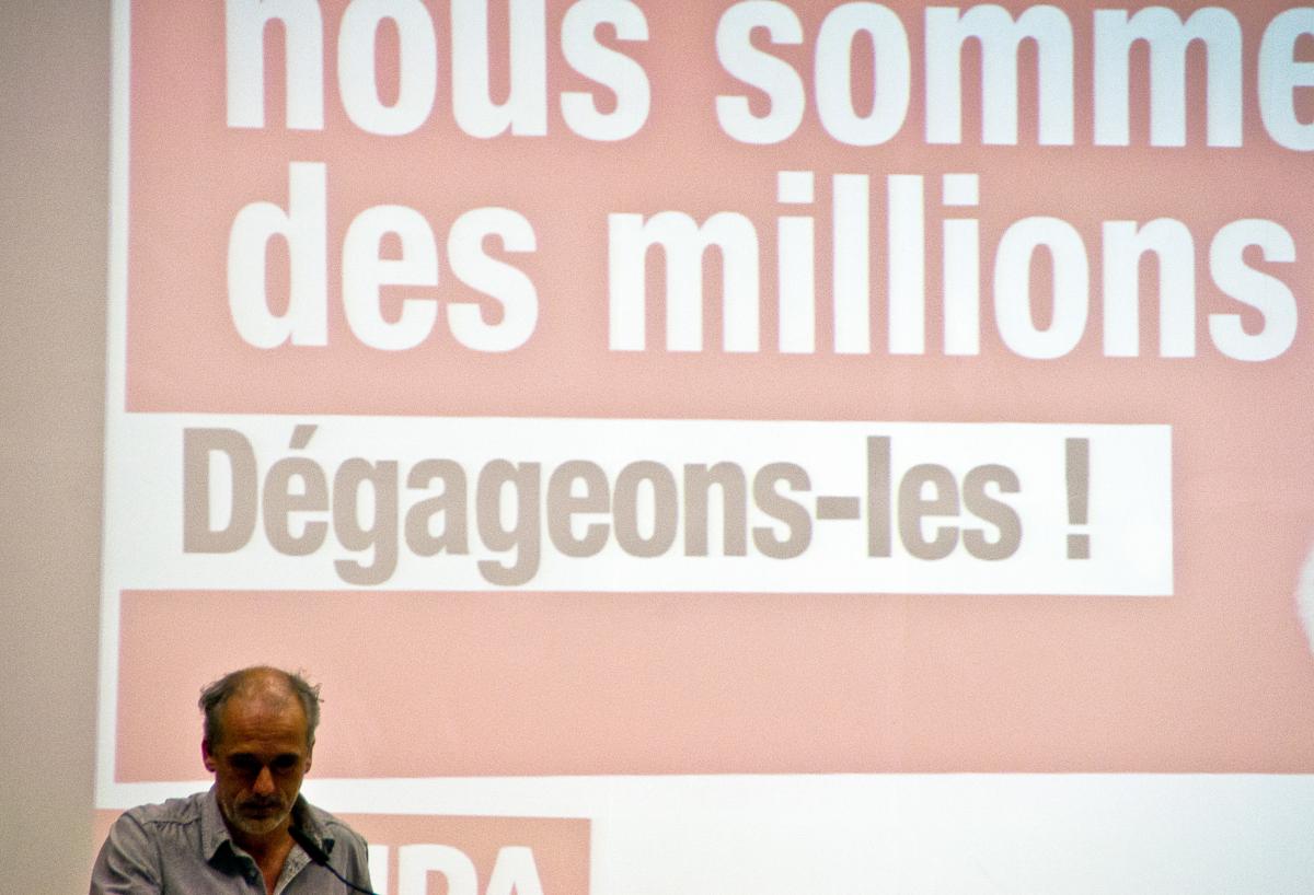 Meeting Philippe Poutou 12 oct 2011 Bordeaux