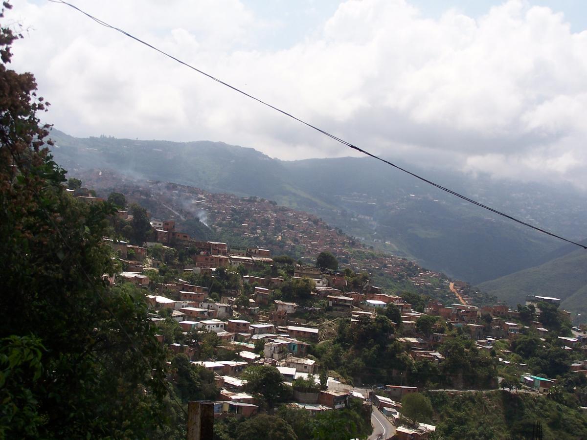 Favela Esparta à Caracas