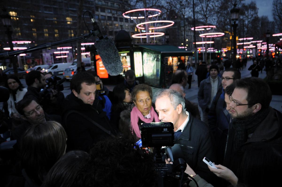 Philippe Poutou et la Presse