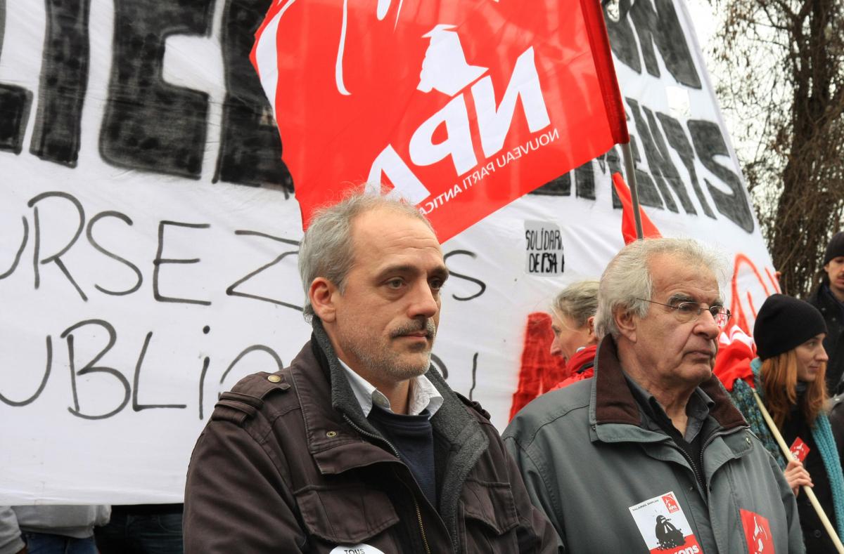 Philippe Poutou et Alain Krivine