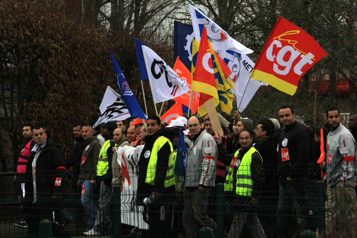 tête de la manifestation