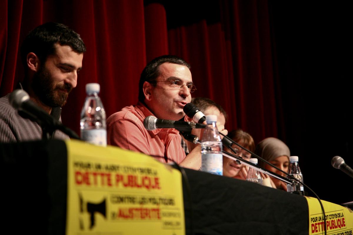 Damien Millet du CADTM, co auteur du livre