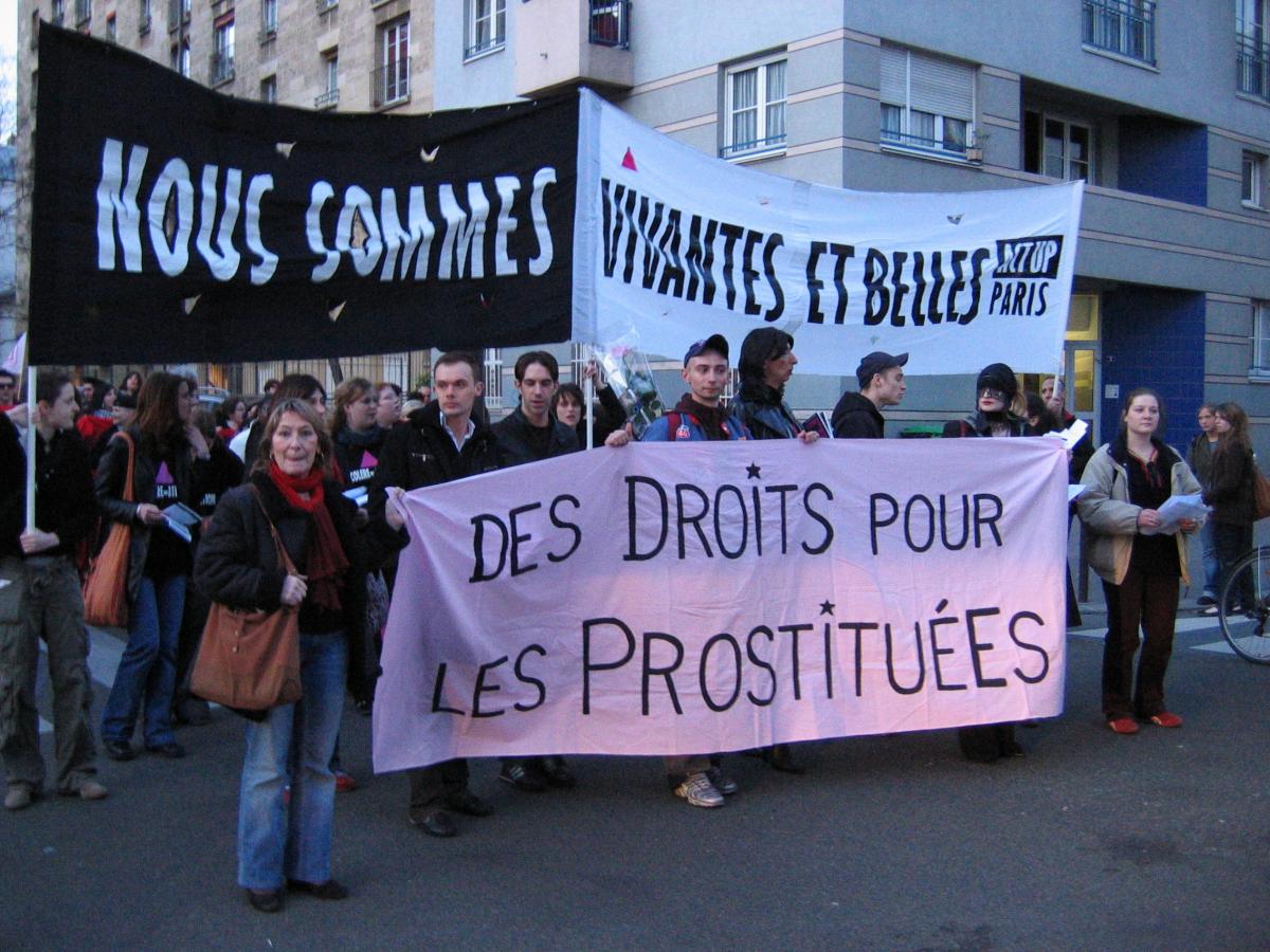 Manifestation pour les droits des femmes du 8 mars 2007.