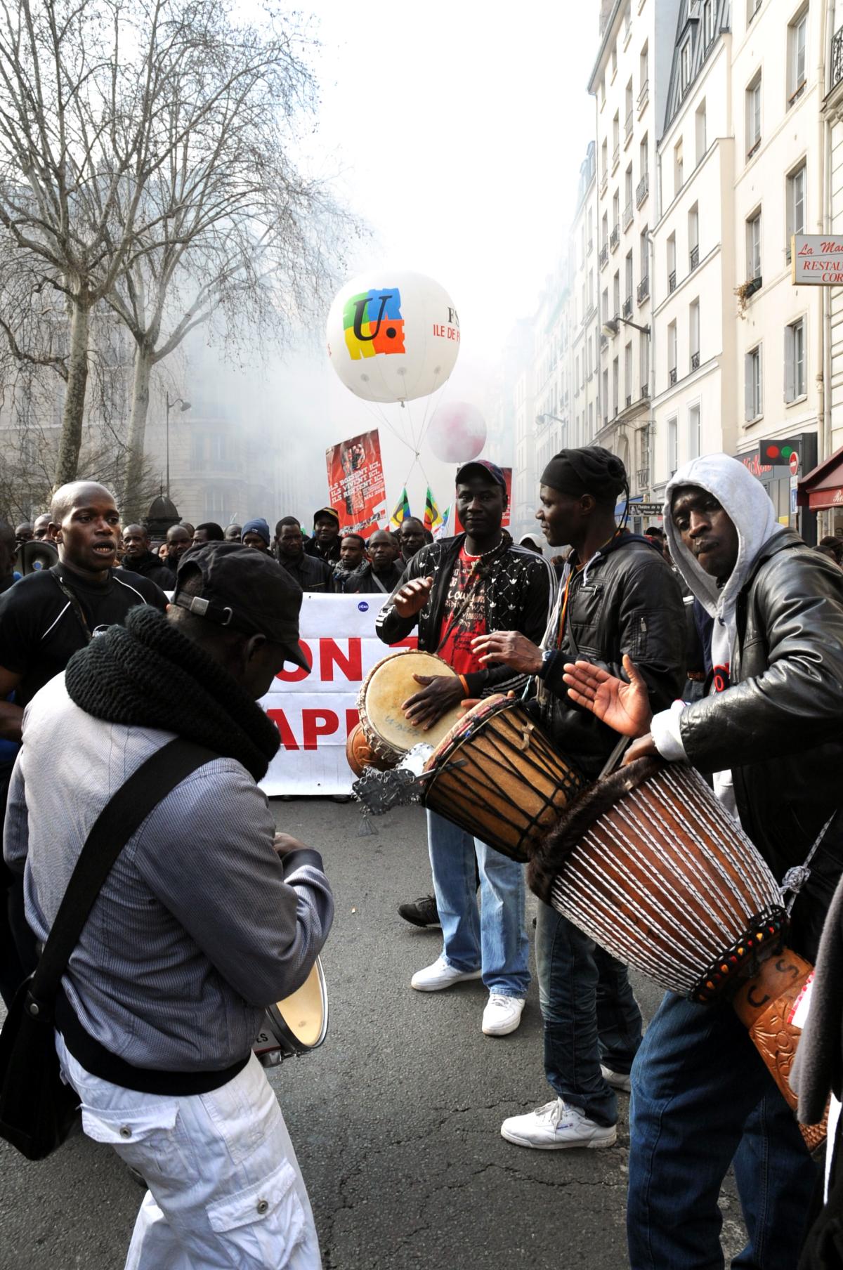 Sans-papiers Cgt coordination 75