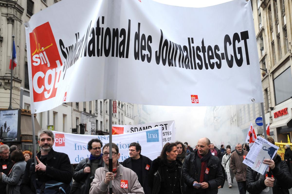 Snj-Cgt syndicat national des journalistes