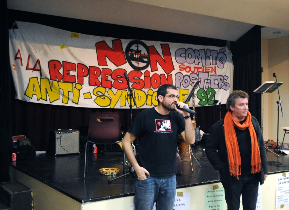 Intervention de Gaël QUIRANTE SUD Poste 92 et Dominique Cardot, Maire Adjoint à Malakoff.