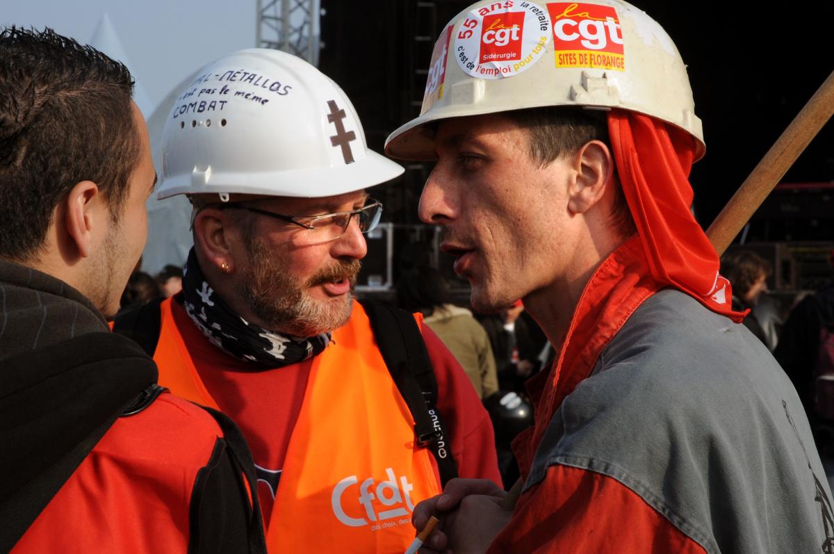 Sidérurgistes d'Arcélor Mittal Cgt