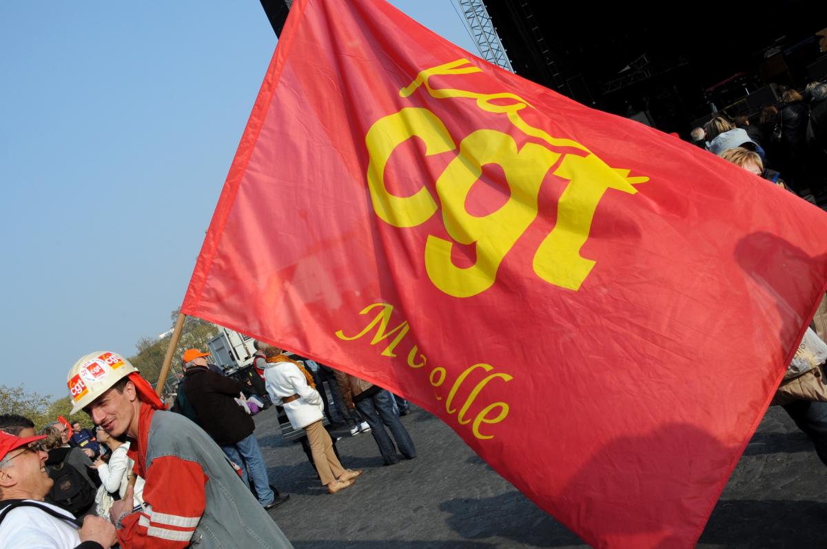 Drapeau Cgt de Moselle