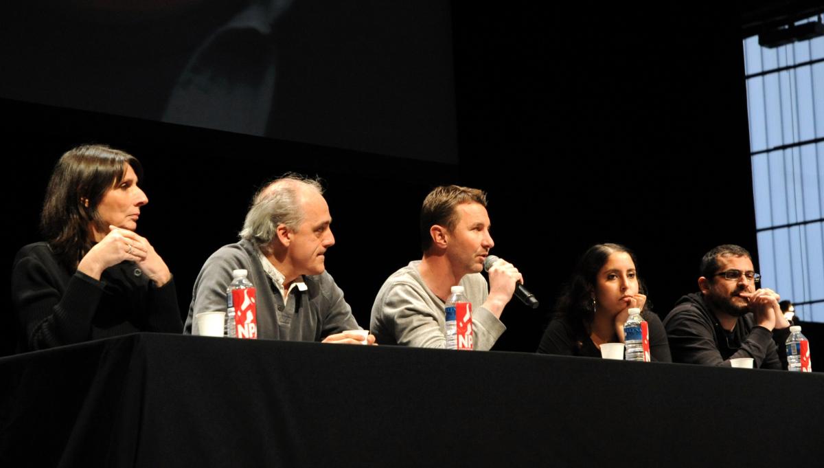 Christine Poupin, Philippe Poutou, Olivier Besancenot, Mina, Gaël Quirante
