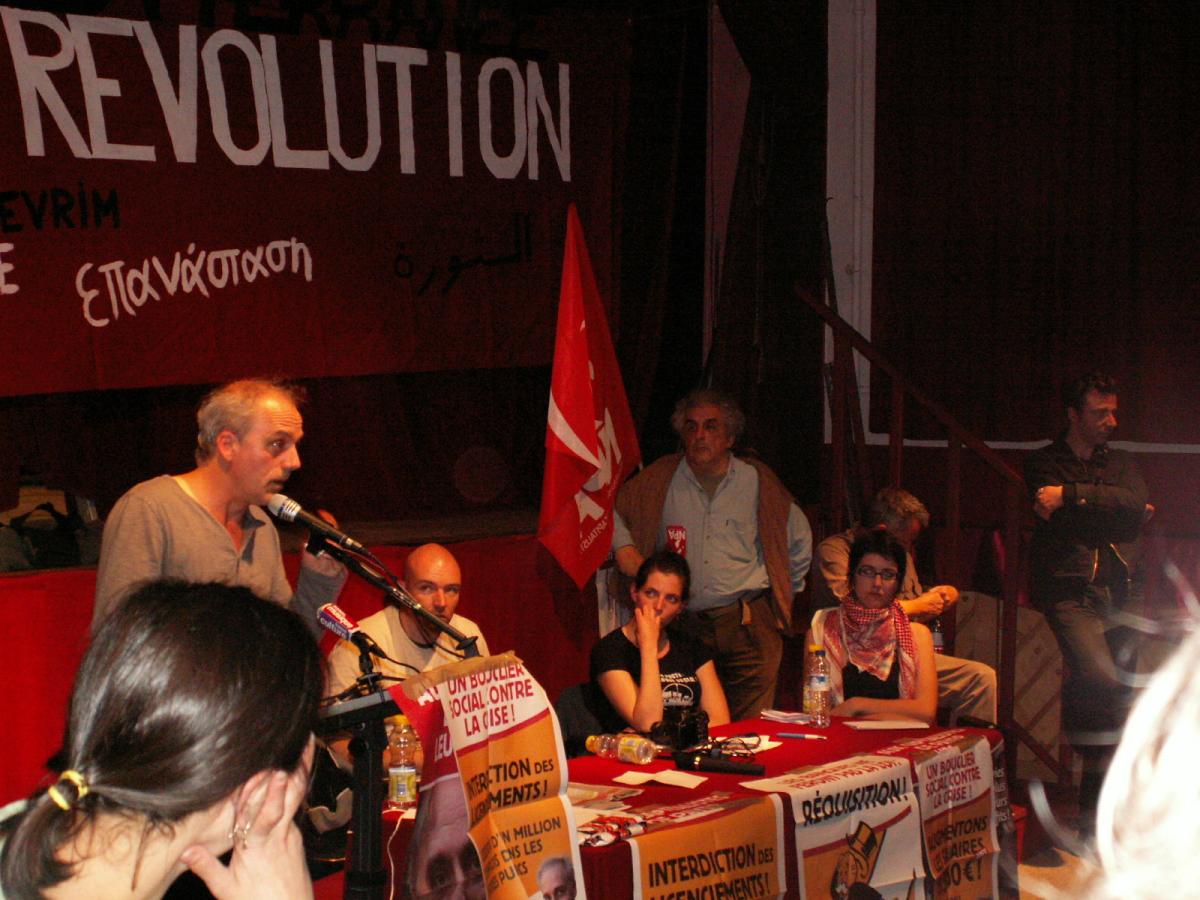 meeting de P.POUTOUa marseille