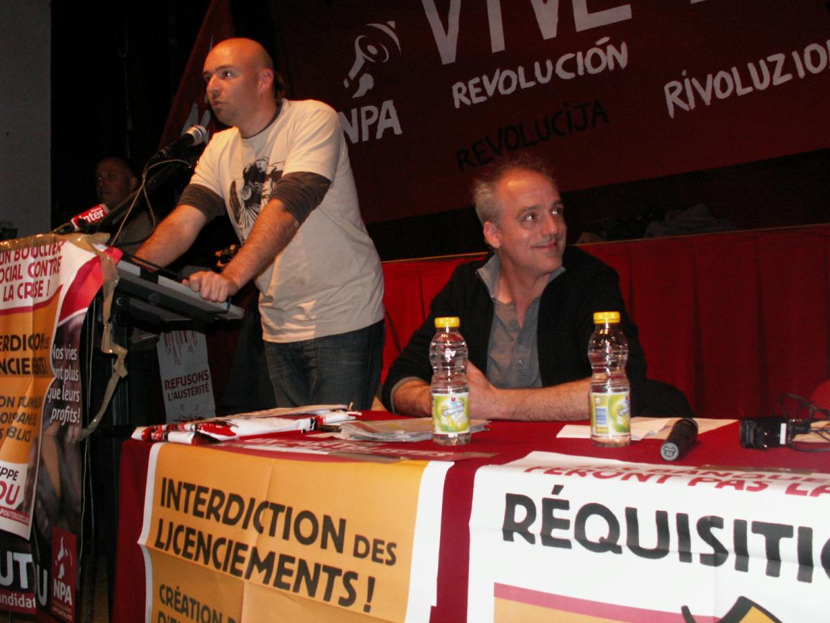 meeting de P.POUTOUa marseille