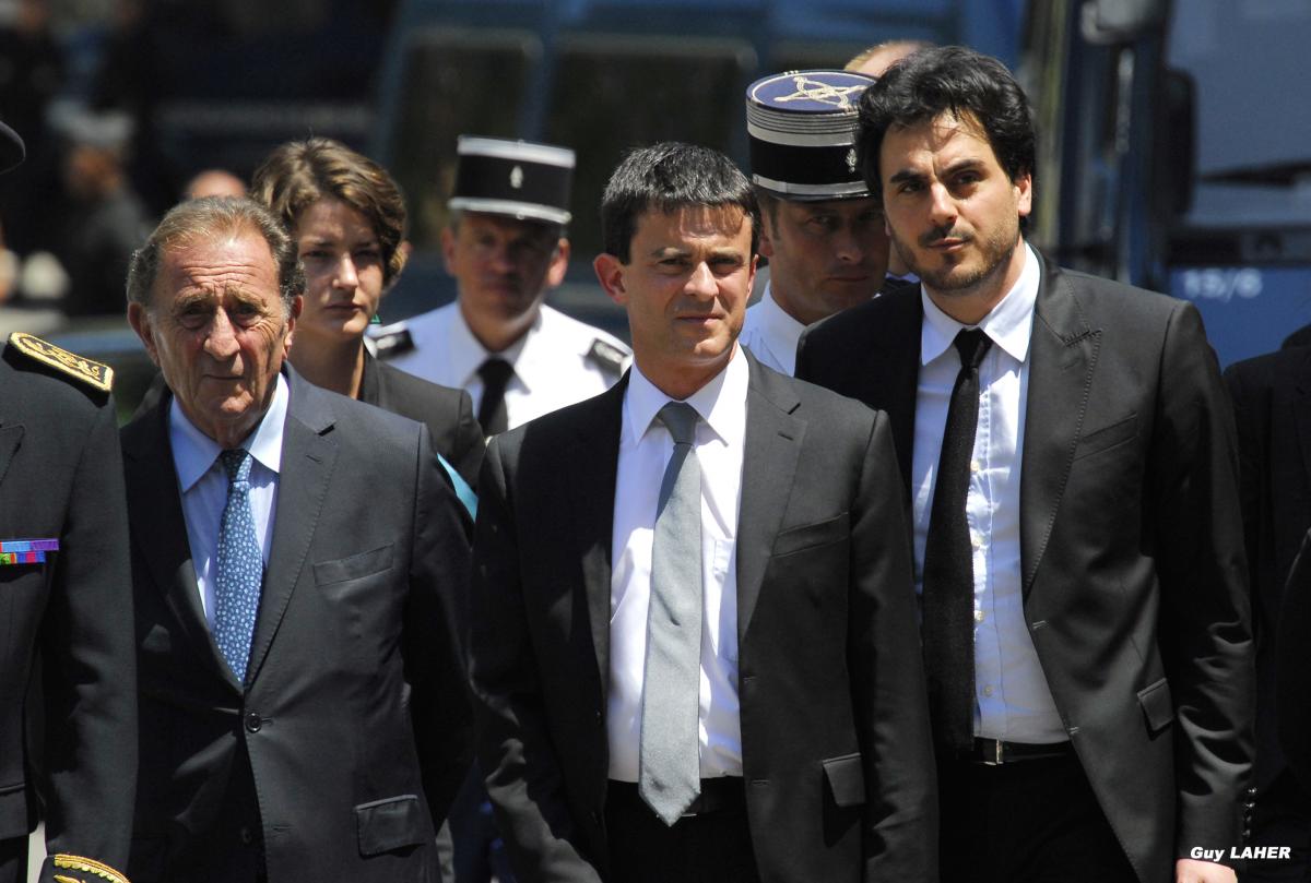 Manuel Valls a Collobrières
