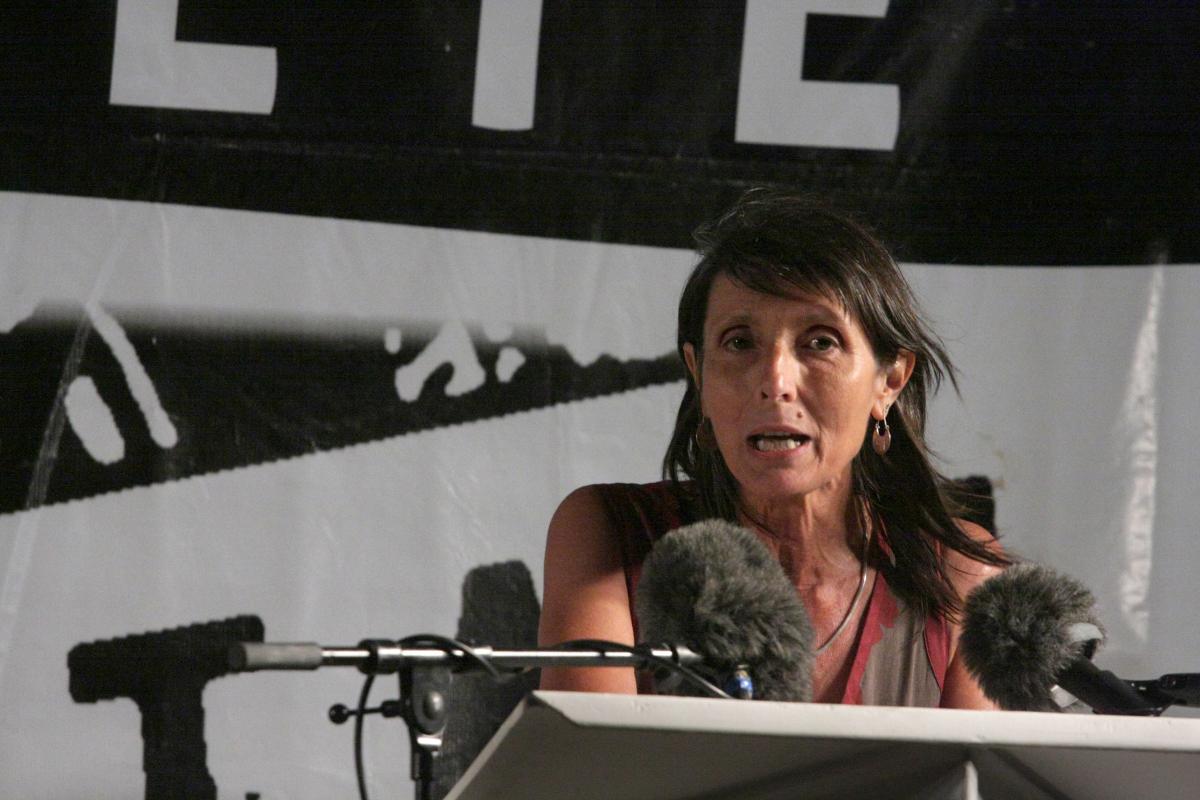 Christine Poupin, porte parole du NPA